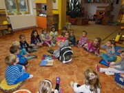 Návštěva školáků ve školce